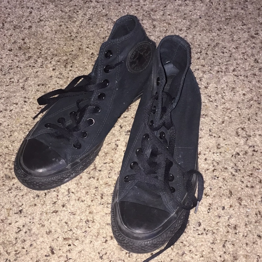 CONVERSE black high tops